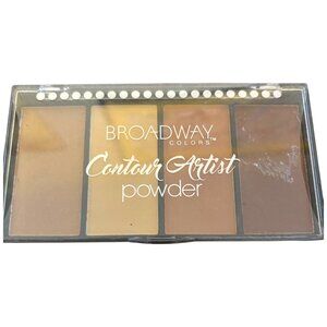 Broadway Colors Contour Artist Powder Kit BPK02 Medium/ Dark Sealed NWOB